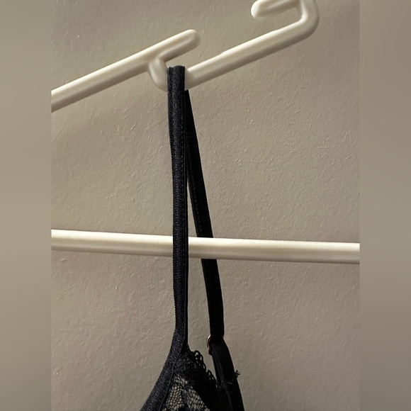 INC Lace Bralette Black - Picture 3 of 8